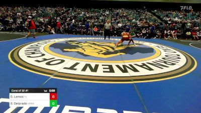 150 lbs Consi Of 32 #1 - Gabriel Lemos, Temecula Valley vs Santiago Delprado, Herriman