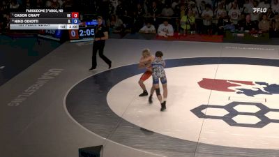 113 lbs 1st Place Match - Cason Craft, Oklahoma vs Niko Odiotti, Illinois