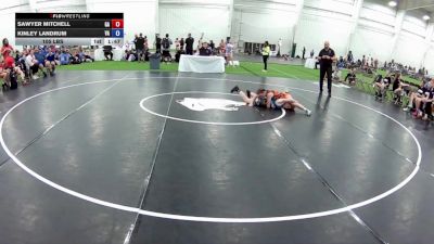 105 lbs Sawyer Mitchell, Georgia vs Kinley Landrum, Virginia