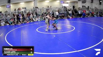 80 lbs Quarterfinal - Tucker Lappa, Texas Elite Wrestling Club vs Tobias Liu, Powerhouse Wrestling
