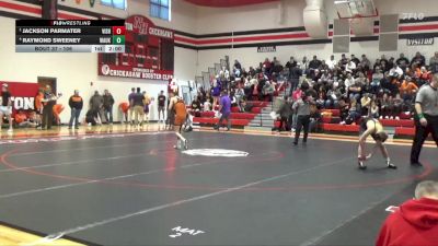 106 lbs Semifinal - Jackson Parmater, Vinton-Shellsburg vs Raymond Sweeney, Waukon