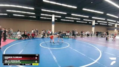 92 lbs 3rd Place Match - Monroe Floreani, Texas vs Helio Gonzalez, Dead Shot Wrestling Club