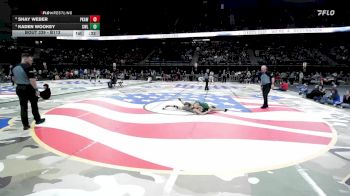 Cons. Semi - Kaden Wookey, Clark/Willow Lake vs Shay Weber, Philip/Kadoka Area/Wall