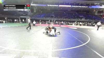 126 lbs Quarterfinal - Nate Mitchell, Del Oro vs Luis Gonzalez, Sierra