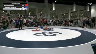 65 lbs Cons. Round 7 - Maximus Brady, Panther Wrestling Club RTC vs Michael Romero, Titan Mercury Wrestling Club (TMWC)