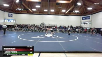 184 lbs Champ. Round 1 - Tye Monteiro, Stanford University vs Hudson Rogers, Utah Valley