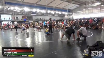 75 lbs Round 7 (10 Team) - Brayden Cutts, Piedmont WC vs Noah Thomas, Fight Club