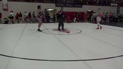 86 kg Round Of 16 - Dylan Fishback, Wolfpack Wrestling Club vs Tye Monteiro, Unattached