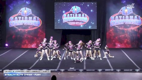 Stealth Elite Cheer - Fury [2025 L2 Junior - D2 - Small Day 1] 2025 America's Best Grand Nationals