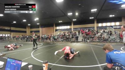 106 lbs Consolation - Malikai Sanchez, Prosser Wr Ac vs Noah Espejo, Elite Force WC