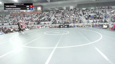 53 kg Semis - Abbi Cooper, Lehigh Valley Wrestling RTC vs Aubree Gutierrez, Surfside X Wrestling