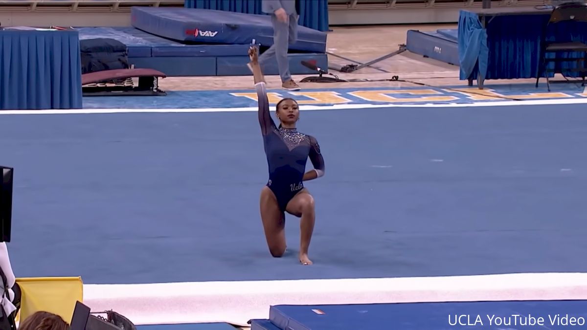 Nia Dennis Goes Viral For Her Jaw-Dropping Floor Performance
