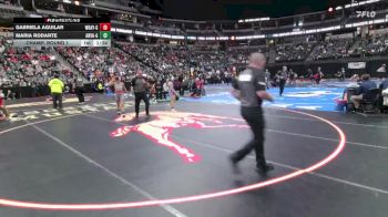 G100-4A Champ. Round 1 - Gabriela Aguilar, Wray Girls vs Maria Rodarte, Arvada Girls