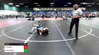 120 lbs Prelims - Jason Pattillo, TX vs Dillon Campbell, OH