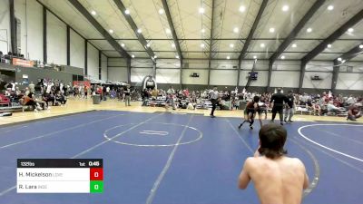 132 lbs Consi Of 8 #2 - Hudsen Mickelson, Lovell vs Ricardo Lara, Independent