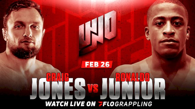 How to Watch WNO: Craig Jones vs Ronaldo Junior, Feb 26