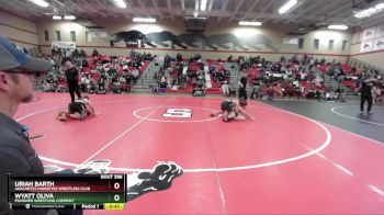 130 lbs Semifinal - Wyatt Oliva, Punisher Wrestling Company vs Uriah Barth, Anacortes Hawkeyes Wrestling Club