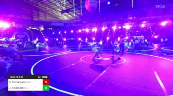 123 lbs Consi Of 8 #1 - Cade Richardson, Bartlesville WC vs Jayce Kisamore, Valley Bad Boys