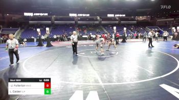 165 lbs Round Of 16 - Jaden Fullerton, Wakefield vs Luke Calder, Saint John's Prep