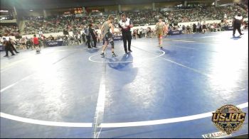 112 lbs Consi Of 32 #2 - Patrick Emmer, All American Wrestling vs Logan Chisum, Marlow Outlaws