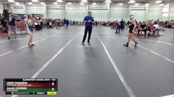120 lbs Round 2 - John Manning, Woodshed Wrestling Club vs Gavin Morder, Huntingdon