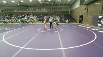 135 lbs Champ. Round 1 - Leona Vickers, Worland vs Jaylynn Ruby, Lingle-Ft. Laramie/Southeast