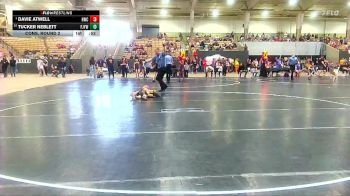 35 lbs Cons. Round 2 - Tucker Neblett, Fairview Jackets Youth Wrestling vs Davie Atwell, Hilltopper Wrestling Club