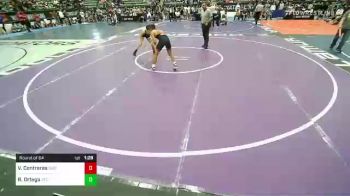 108 lbs Round Of 64 - Vince Contreras, BULLDOG WRESTLING CLUB vs Robert Ortega, Aniciete Training Club