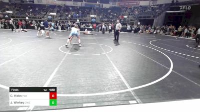 174 lbs Final - Chase Hicks, Terminator Wrestling Academy vs Jackson Winkey, CIWC Team Intensity