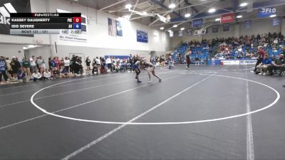 131 lbs Cons. Round 2 - Kassey Daugherty, Presbyterian vs Isis Severe, Allen