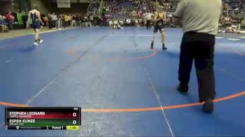 138 lbs Cons. Round 2 - Stephen Leonard, Turtle Mountain vs Espen Kunze, Valley City