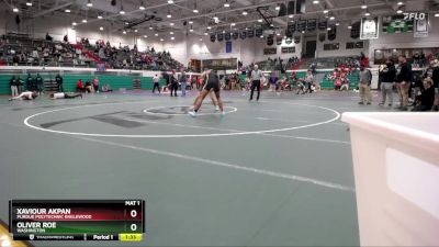 165 lbs Round 1 - Xaviour Akpan, Purdue Polytechnic Englewood vs Oliver Roe, Washington