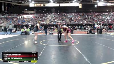 235 lbs Quarterfinal - Macee Ercanbrack, Juab vs Charlie Robinson, Rigby