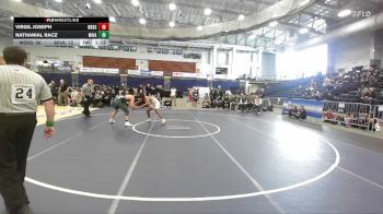 138 lbs Semifinals (4 Team) - Nathanial Racz, Minisink Valley vs Virgil Joseph, Webster Schroeder High Sch