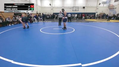 289 lbs Cons. Round 2 - Angel Garcia, Aptos vs Xavier Lerma, JFK