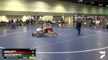 132 lbs Round 1 (16 Team) - Caden Martz, Griffin Fang vs Kristian Rodriguez, Coastline Red Tide