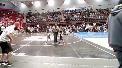 46 lbs Quarterfinal - Thomas Garcia, Owasso Takedown Club vs Weston Pulliam, Skiatook Youth Wrestling 2022-23