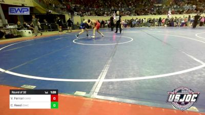 119 lbs Round Of 32 - Vinny Ferrari, Cardinal Wrestling Club vs Colt Reed, D3 Wrestling Cluib