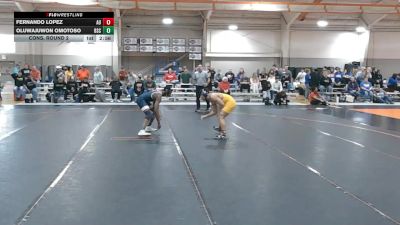 157 lbs Cons. Round 2 - Fernando Lopez, Ashland vs Oluwajuwon Omotoso, Bluefield State