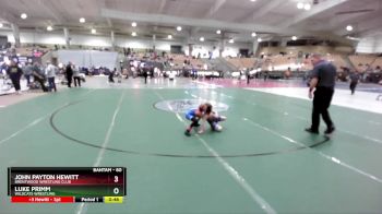 60 lbs Quarterfinal - John Payton Hewitt, Brentwood Wrestling Club vs Luke Primm, Wildcats Wrestling