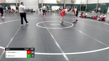 285 lbs Finals (2 Team) - Zach Schraeder, Western Colorado vs Ryan Herman, Maryville