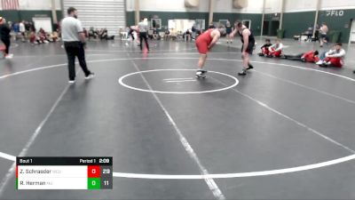 285 lbs Finals (2 Team) - Zach Schraeder, Western Colorado vs Ryan Herman, Maryville