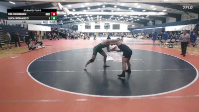 197 lbs Finals (2 Team) - Luca Romasco, York vs Tim Eddinger, Messiah