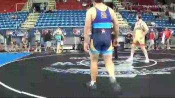 285 lbs Consi Of 32 #1 - Ryan Boersma, Illinois vs Daniel Nunez, Georgia