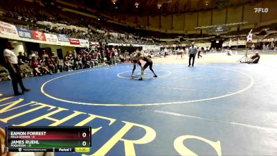 132 lbs Placement (16 Team) - Eamon Forrest, Mills Godwin vs James Ruehl, Poquoson