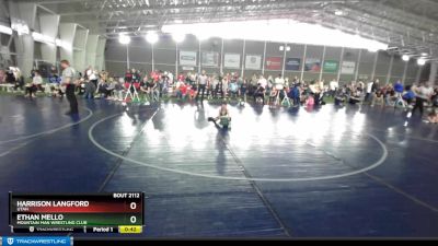 53 lbs Cons. Round 1 - Ethan Mello, Mountain Man Wrestling Club vs Harrison Langford, Utah