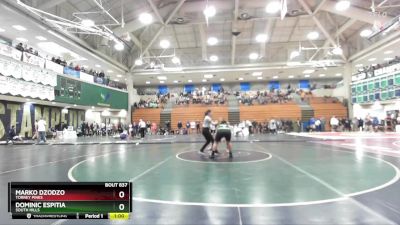 190 lbs Cons. Round 4 - Marko Dzodzo, Torrey Pines vs Dominic Espitia, South Hills