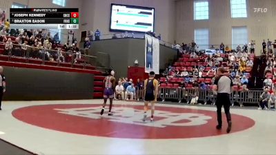 120 lbs Quarterfinal - Braxton Eason, Father Ryan High School vs Joseph Kennedy, Chattanooga Christian School