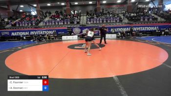 116 lbs Quarterfinal - Camille Fournier, Texas Wesleyan vs Ashley Gooman, University Of Providence