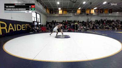 190 lbs Cons. Round 3 - Eugenio Escalona Henderson, La Mirada vs Eli Gould, Canyon Springs